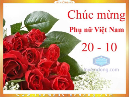 In Thiếp 20-10 lấy ngay tại Hà Nội | Làm vỏ hộp bánh sinh nhật rẻ, lấy ngay  | Xuong in an lay nhanh tai Ha Noi va HCM