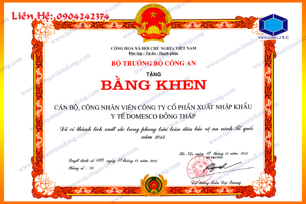 In giấy khen lấy ngay | Xưởng in tranh phong thủy giá rẻ Hà Nội  | Xuong in an lay nhanh tai Ha Noi va HCM