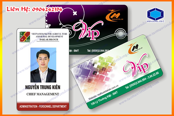 Công ty in thẻ nhân viên đứng giá rẻ | In thẻ cảm ứng- thẻ từ  | Xuong in an lay nhanh tai Ha Noi va HCM