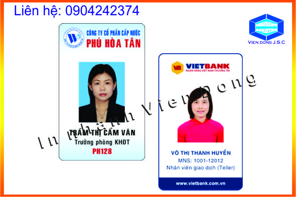 Các mẫu thẻ nhân viên đẹp nhất | Nhạc chế - Trèo Công Viên Nước  | Xuong in an lay nhanh tai Ha Noi va HCM